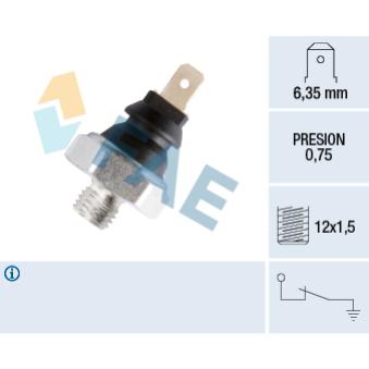 Indicateur de pression d'huile FAE 11400