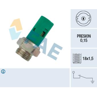 Indicateur de pression d'huile FAE 12520