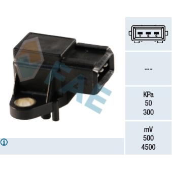 Capteur, pression du tuyau d'admission FAE OEM 13617787142 Capteur, pression du tuyau d'admission FAE OEM 13617787142