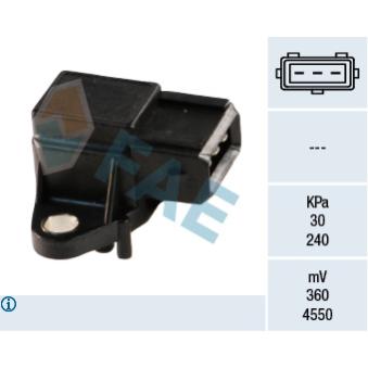 Capteur, pression du tuyau d'admission FAE 15029
