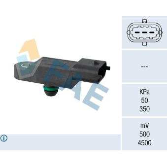 Capteur, pression du tuyau d'admission FAE OEM 2373100Q0L Capteur, pression du tuyau d'admission FAE OEM 2373100Q0L