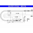 ATE 24.3727-1715.2 - Tirette à câble, frein de stationnement