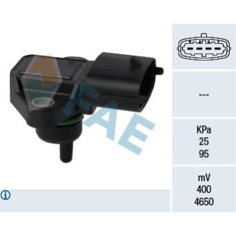 Capteur, pression du tuyau d'admission FAE 15126