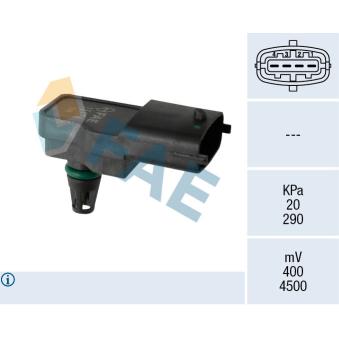 Capteur, pression du tuyau d'admission FAE OEM 37830R3LG01