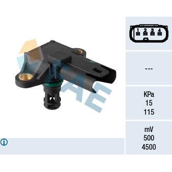 Capteur, pression du tuyau d'admission FAE [15189]