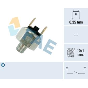 Interrupteur des feux de freins FAE 21020 pour KIA SHUMA 1.3 - 55cv