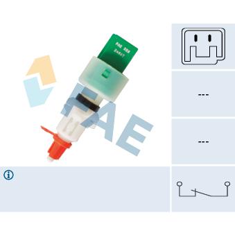 Commande, embrayage (régulateur de vitesse) FAE 24667 pour CITROEN NEMO 1.4 - 73cv