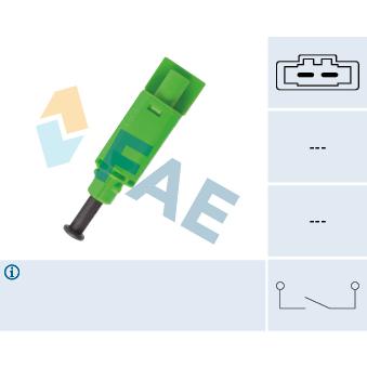 Commande, embrayage (régulateur de vitesse) FAE OEM 95561311301 Commande, embrayage (régulateur de vitesse) FAE OEM 95561311301