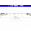 ATE 24.3727-1800.2 - Tirette à câble, frein de stationnement