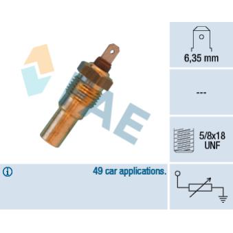 Sonde de température, liquide de refroidissement FAE 31690