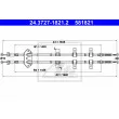 ATE 24.3727-1821.2 - Tirette à câble, frein de stationnement
