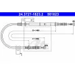 ATE 24.3727-1823.2 - Tirette à câble, frein de stationnement