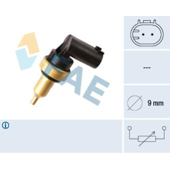 Capteur, température de la culasse FAE 32706 pour MERCEDES-BENZ CLASSE E E 320 - 224cv Capteur, température de la culasse FAE 32706 pour MERCEDES-BENZ CLASSE E E 320 - 224cv