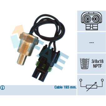 Sonde de température, liquide de refroidissement FAE 33550