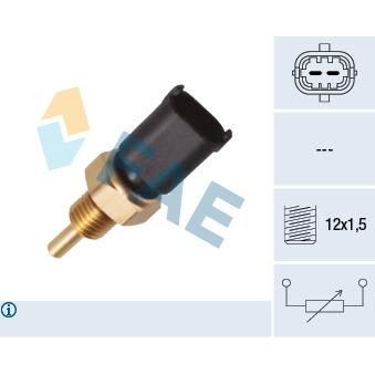Sonde de température, liquide de refroidissement FAE OEM TX289