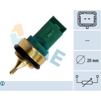 Sonde de température, liquide de refroidissement FAE OEM 1338F8