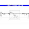ATE 24.3727-1919.2 - Tirette à câble, frein de stationnement