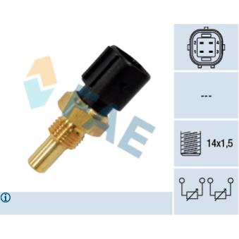 Sonde de température, liquide de refroidissement FAE OEM A0115425117