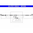 ATE 24.3727-1935.2 - Tirette à câble, frein de stationnement