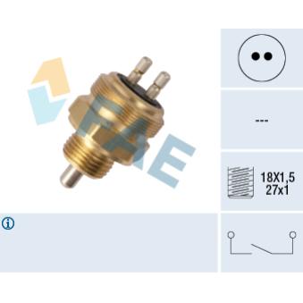 Contacteur, feu de recul FAE OEM 81255050538 Contacteur, feu de recul FAE OEM 81255050538