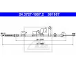 ATE 24.3727-1957.2 - Tirette à câble, frein de stationnement