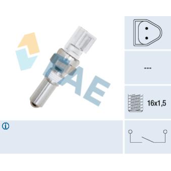 Contacteur, feu de recul FAE 40730 pour ROVER 45 1.6 - 109cv