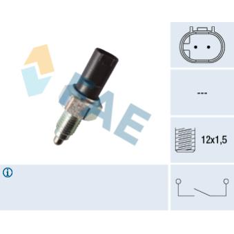 Contacteur, feu de recul FAE 40755 pour MERCEDES-BENZ CLASSE A A 210 - 140cv