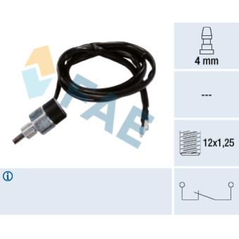 Contacteur, feu de recul FAE [41235]