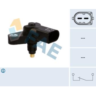 Contacteur, feu de recul FAE 41290 pour MERCEDES-BENZ CLASSE E E 200 CGI - 207.448)