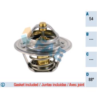 Thermostat d'eau FAE OEM 21200P7906