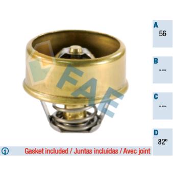 Thermostat d'eau FAE OEM 133759