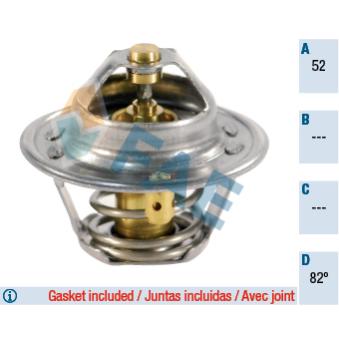 Thermostat d'eau FAE OEM 1767073031