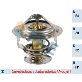 Thermostat d'eau FAE OEM 1544098