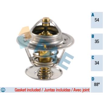 Thermostat d'eau FAE OEM 059121113H