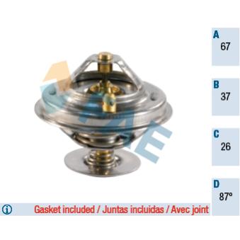 Thermostat d'eau FAE OEM 078121113H