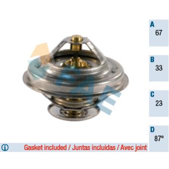 Thermostat d'eau FAE OEM 025121113 Thermostat d'eau FAE OEM 025121113