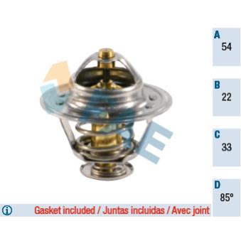Thermostat d'eau FAE OEM 19301PLZD00