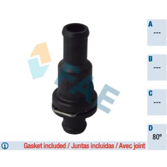 Thermostat d'eau FAE OEM 4E0121113