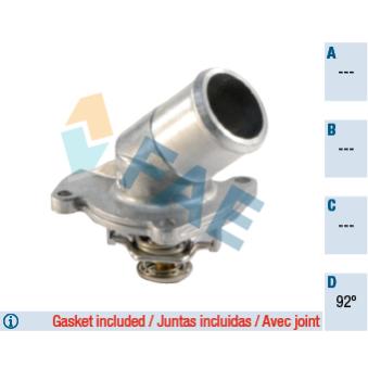 Thermostat d'eau FAE OEM 90570620