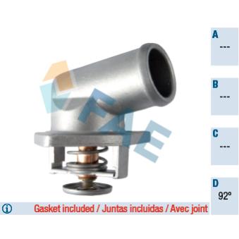 Thermostat d'eau FAE OEM 90412901