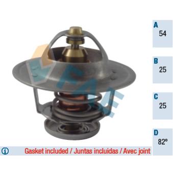 Thermostat d'eau FAE OEM 500329622