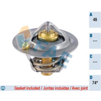 Thermostat d'eau FAE OEM 4M5G8575YA