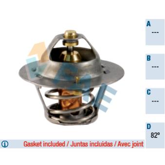 Thermostat d'eau FAE OEM 2550024000