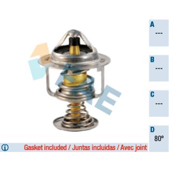 Thermostat d'eau FAE OEM 9091603122