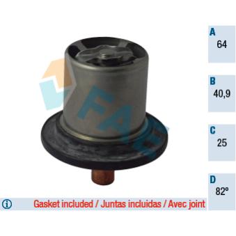 Thermostat d'eau FAE 5331082