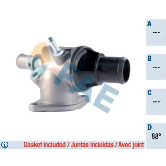 Thermostat d'eau FAE OEM 7791178