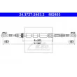ATE 24.3727-2403.2 - Tirette à câble, frein de stationnement