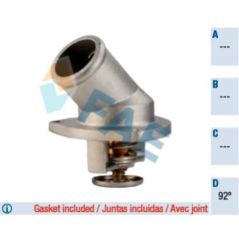 Thermostat d'eau FAE OEM 90352677