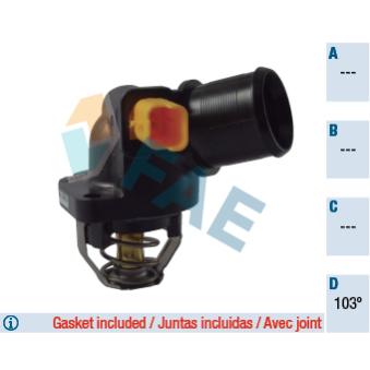 Boîtier du thermostat FAE OEM 1336Z2