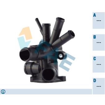 Bride de liquide de refroidissement FAE OEM 030121117L